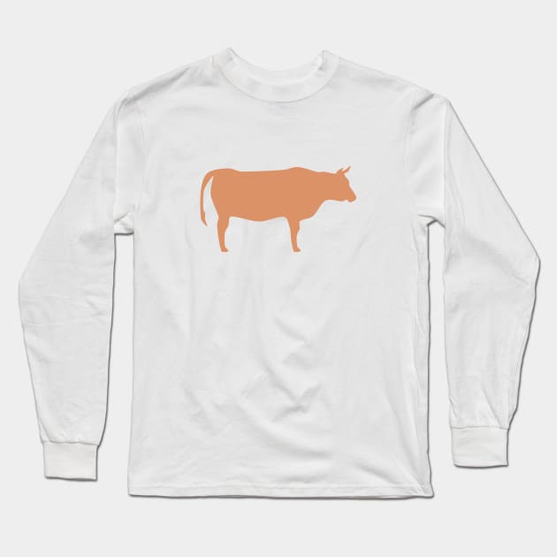 Randall Cattle (Vista) Long Sleeve T-Shirt by Cascade Patterns